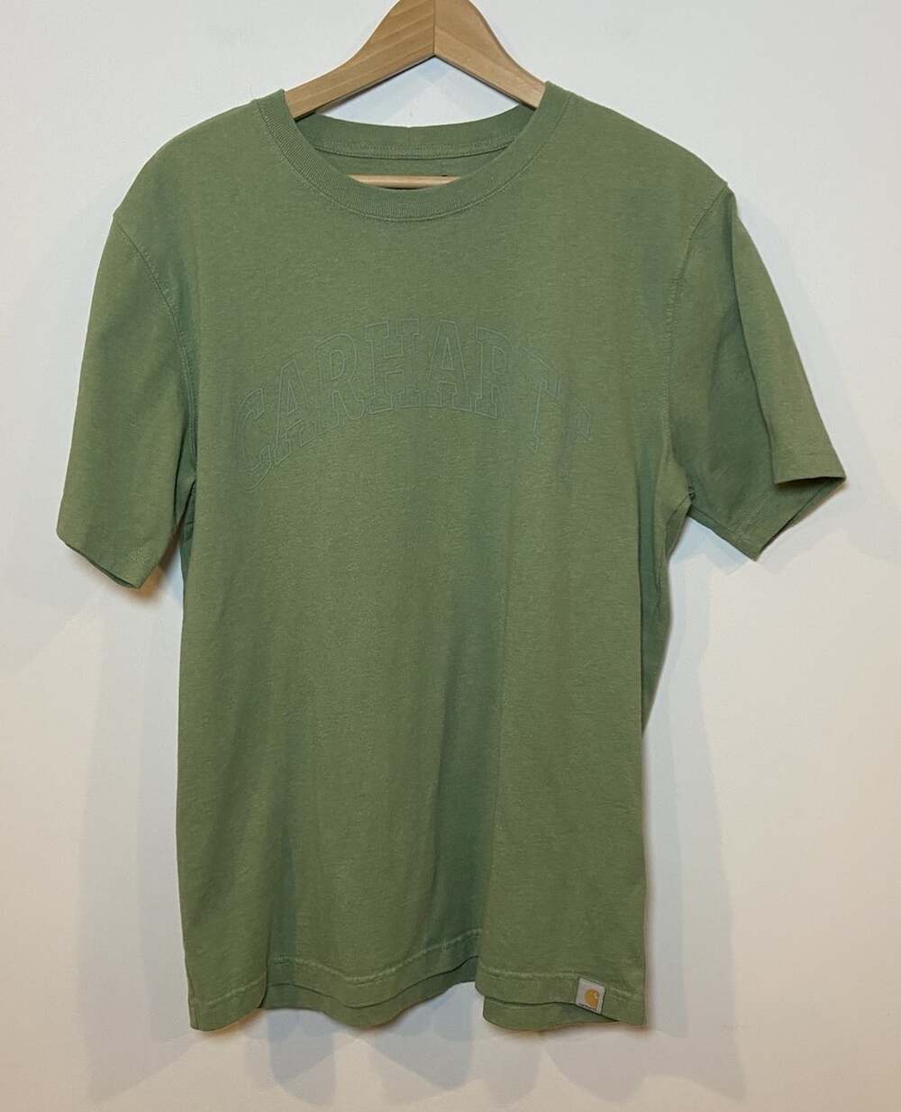 Carhartt T Shirt Relaxed Fit Short Sleeve Green Medium M